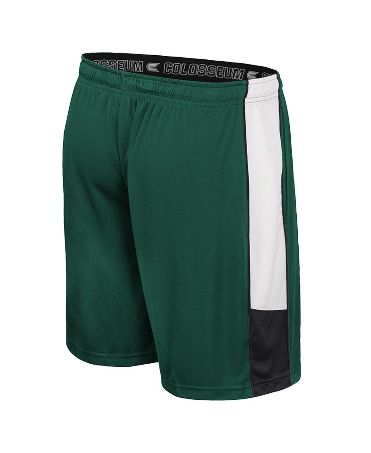 Colosseum Men's Green Michigan State Spartans Quantum Shorts In Green