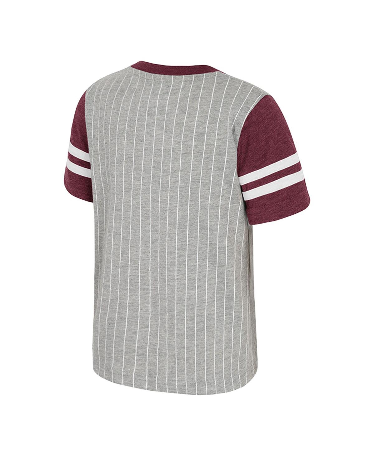 Colosseum Toddler Heather Gray Texas A&m Aggies Airball T-shirt In Gray