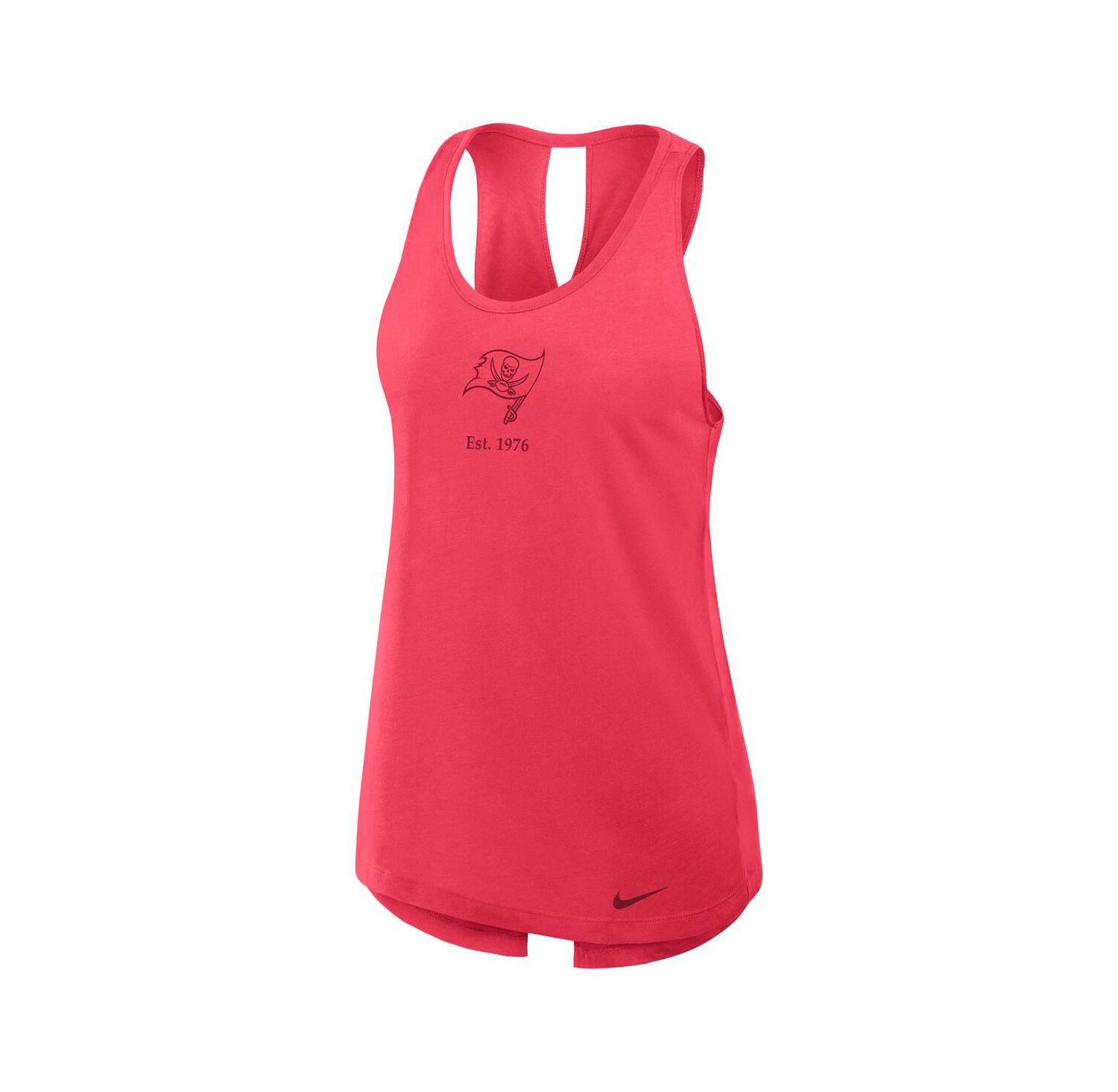 Women's Red Tampa Bay Buccaneers Glory Crisscross Performance Tank Top
