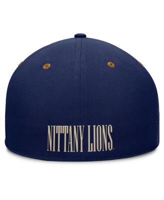 Men's Navy/Brown Penn State Nittany Lions NoBo Fitted Hat