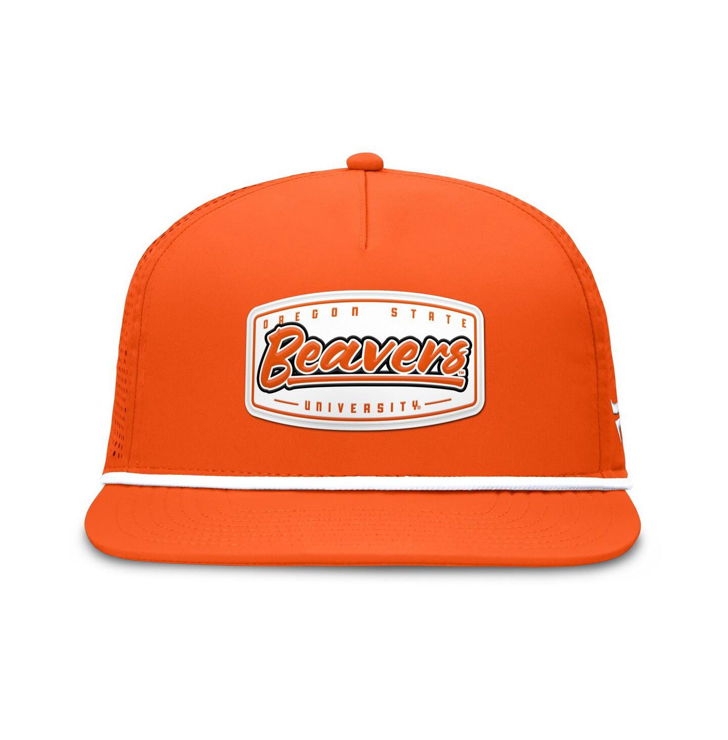 Мужская кепка Fanatics Orange Oregon State Beavers Expedition Rope Adjustable Hat — фото 2