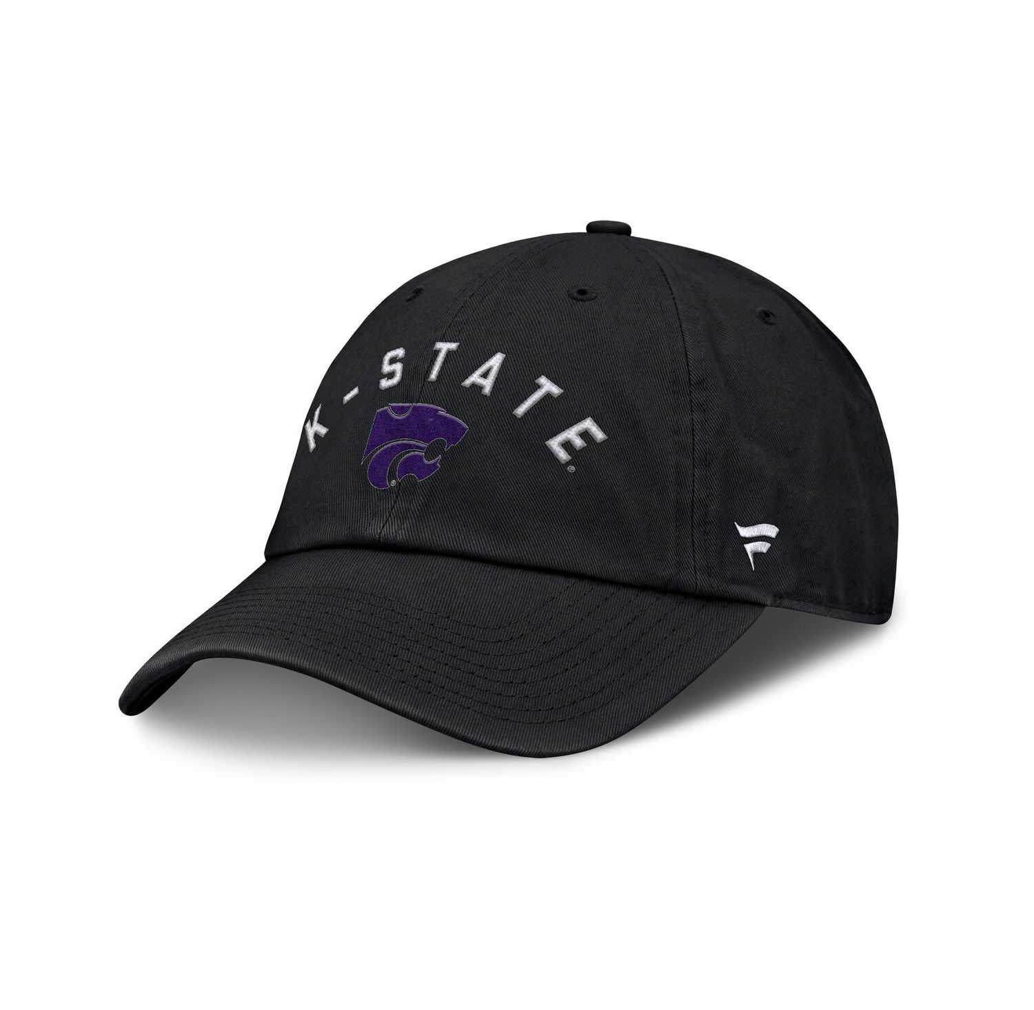 Men's Black Kansas State Wildcats Myth Adjustable Hat