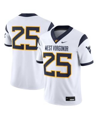 Nike - Men's 25 White West Virginia Mountaineers Limited Away Game Jersey