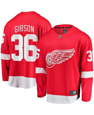 Fanatics - Men's John Gibson Red Detroit Red Wings Home Breakaway Jersey