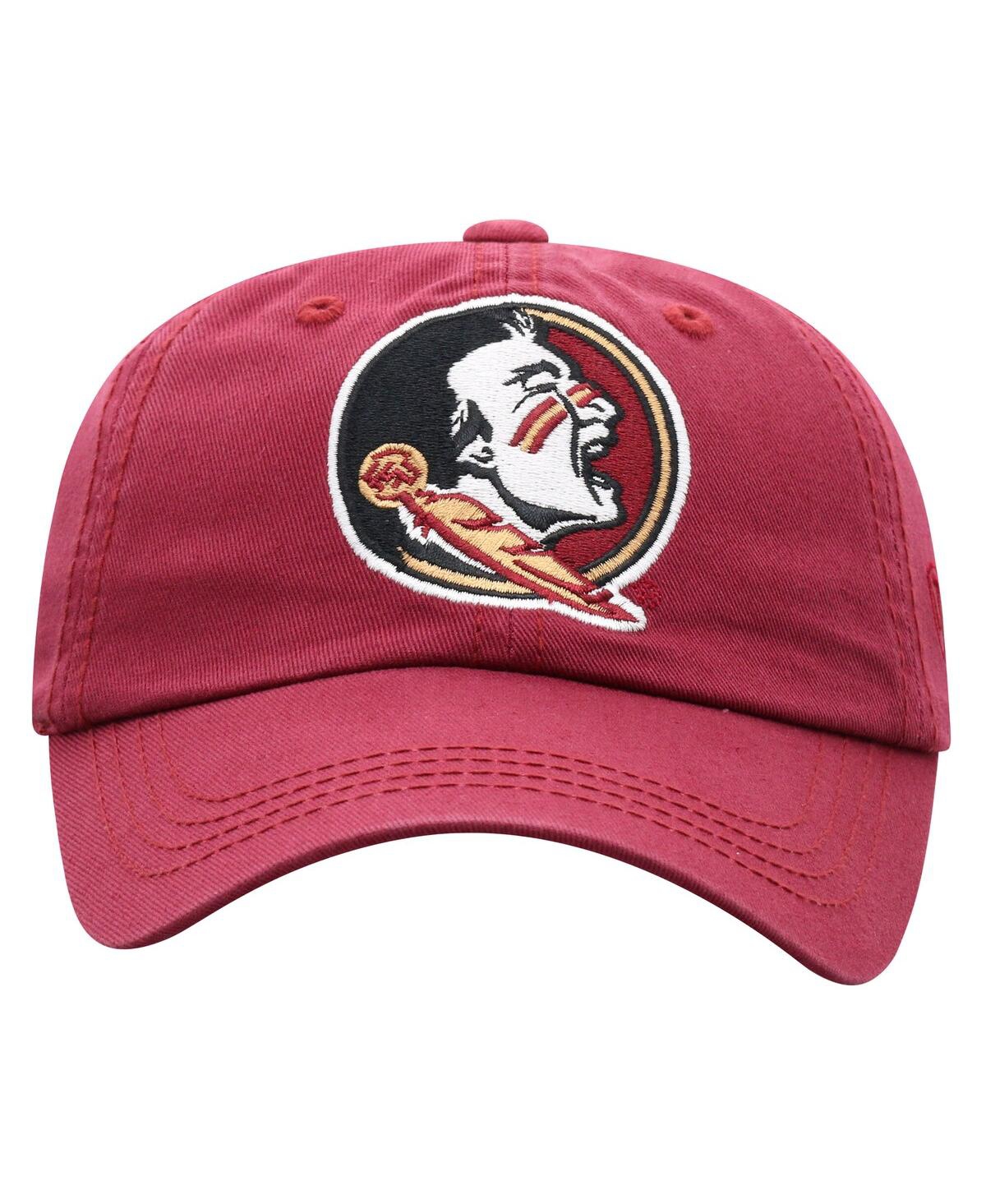 Top Of The World Men's Garnet Florida State Seminoles Champ Washed Adjustable Hat In Burgundy
