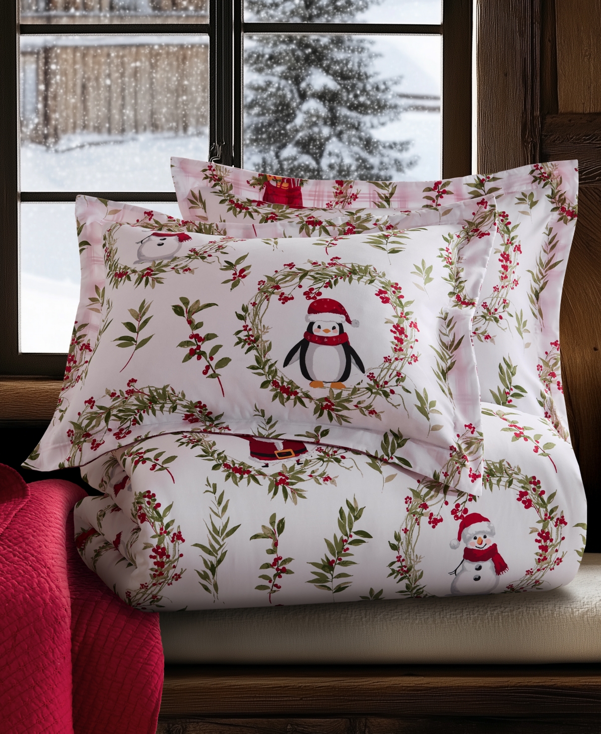 Levtex Home Pine And Plaid Reversible 2-pc. Duvet Cover Set, Twin In Multi