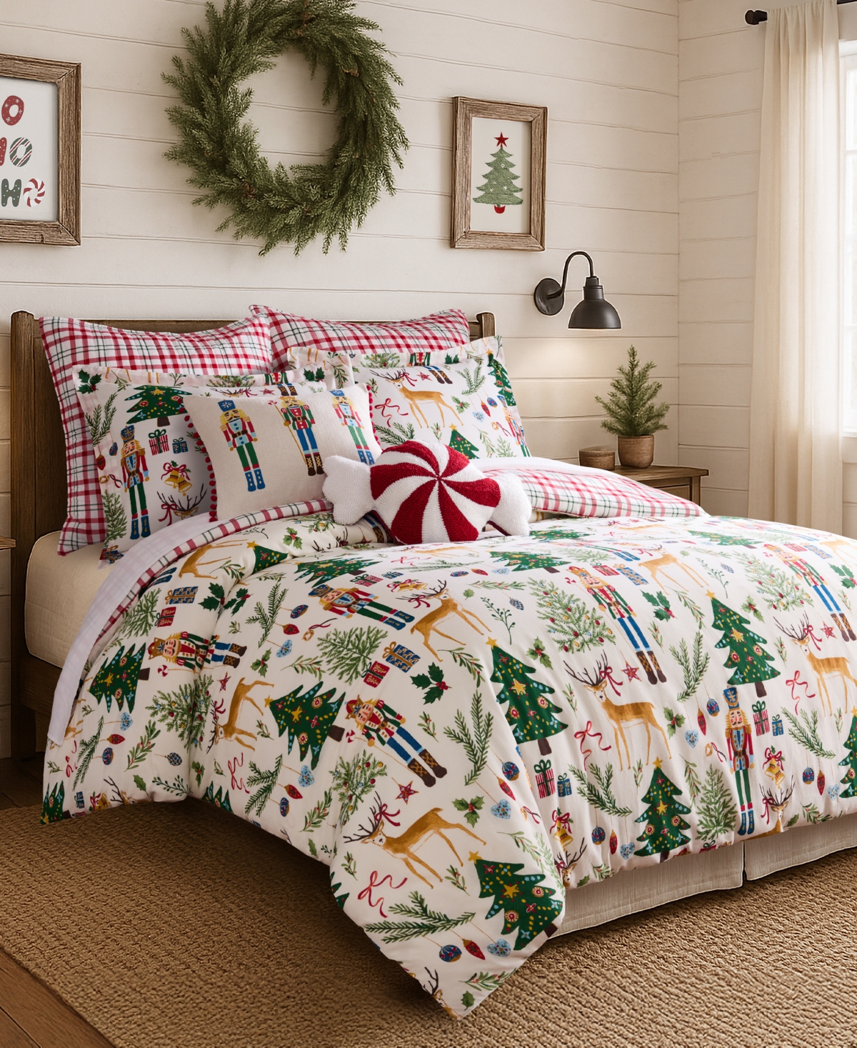Levtex Home Nutcracker Reversible 3-pc. Comforter Set, King In Multi