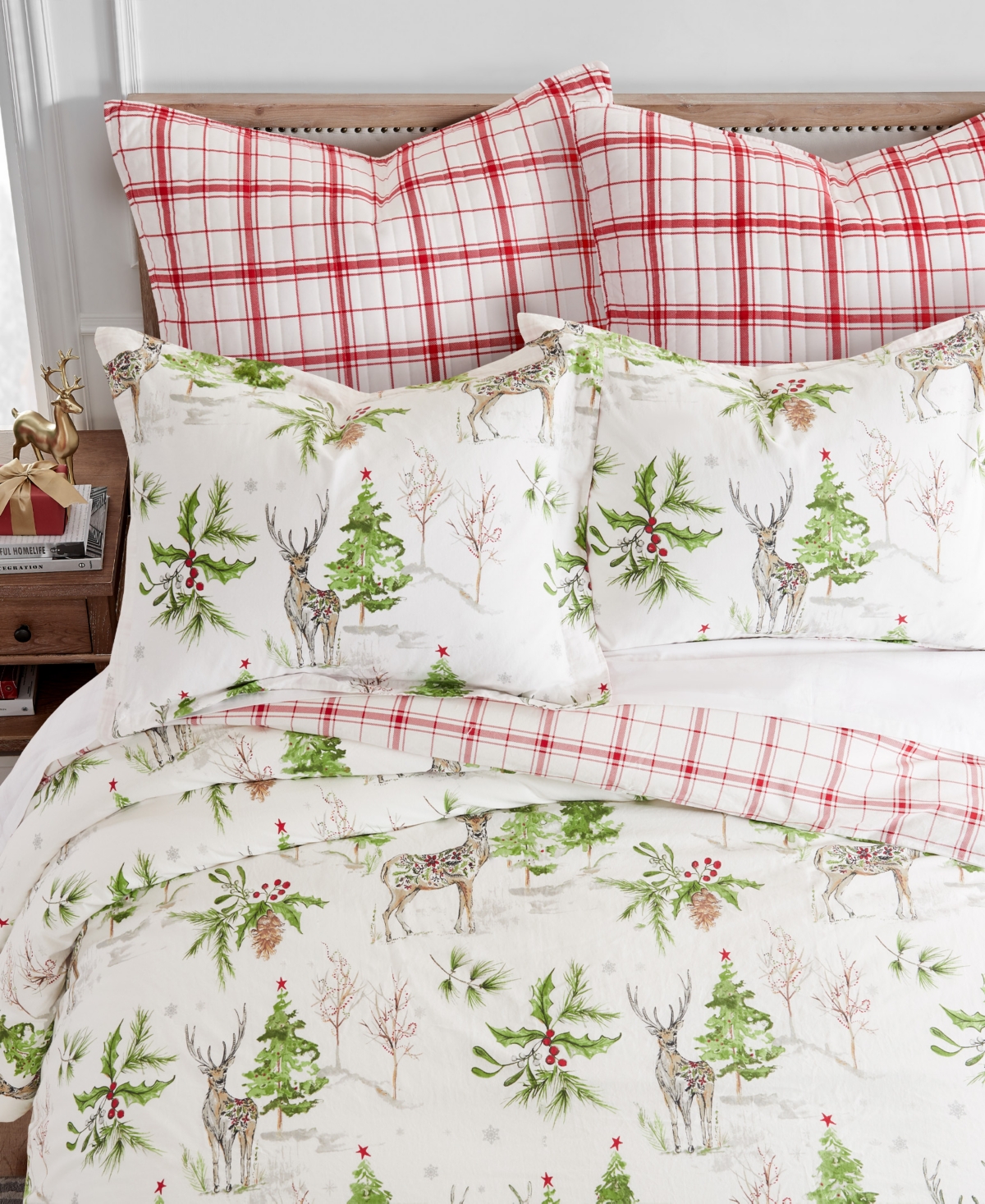 Levtex Home Sleigh Bells Reversible 3-pc. Comforter Set, King In Multi