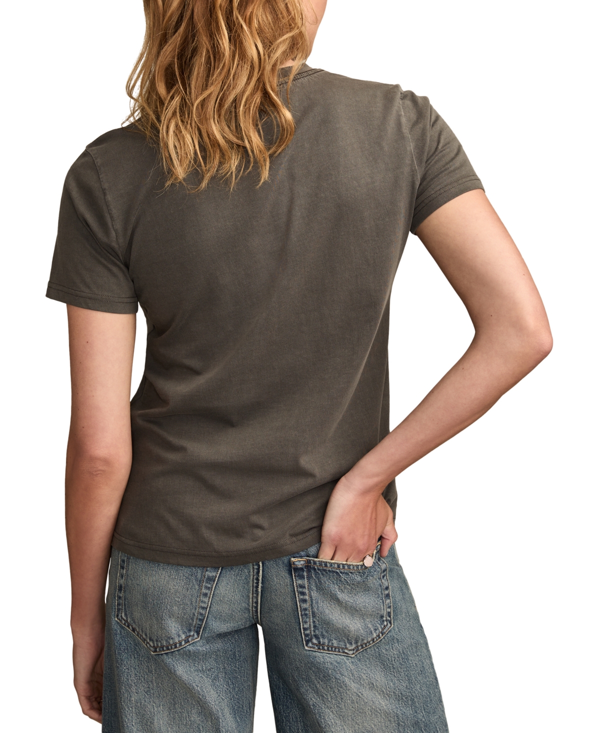 Lucky Brand Very Cherry Coke T-shirt In Green