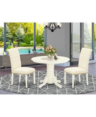 Dining Room Set Linen White