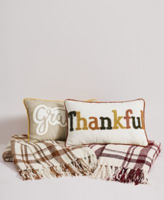 Thankful Decorative Pillow, 18" x 18"
