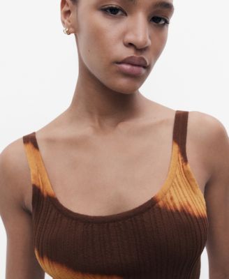 Women's Tie-Dye Knit Top