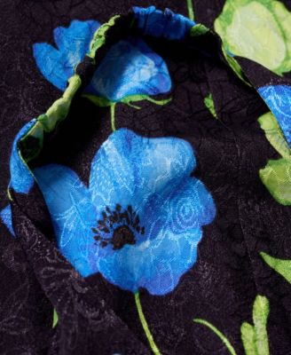 Women's Long Floral-Print Dress