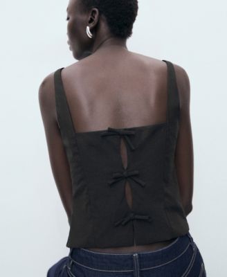 Women's Back Tie Top