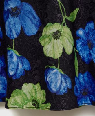 Women's Floral-Print Long Skirt