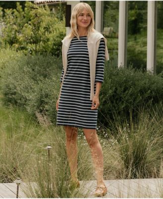 Women's Organic Cotton Softspun Boat Neck Dress