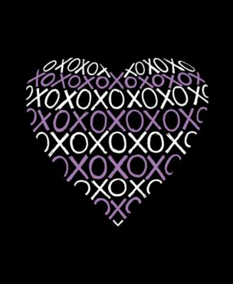 Plus Size XOXO Heart Word Art T-Shirt