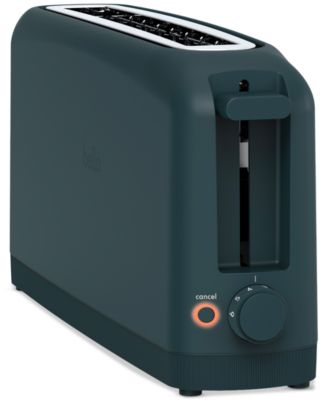 Bella - 2-Slice Wide-Slot Slim Toaster, Forest Green