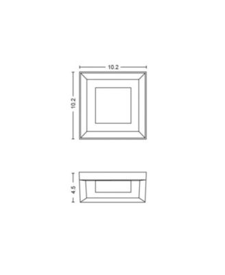 Hue White and Color Ambiance Econic Outdoor Wall and Ceiling Light