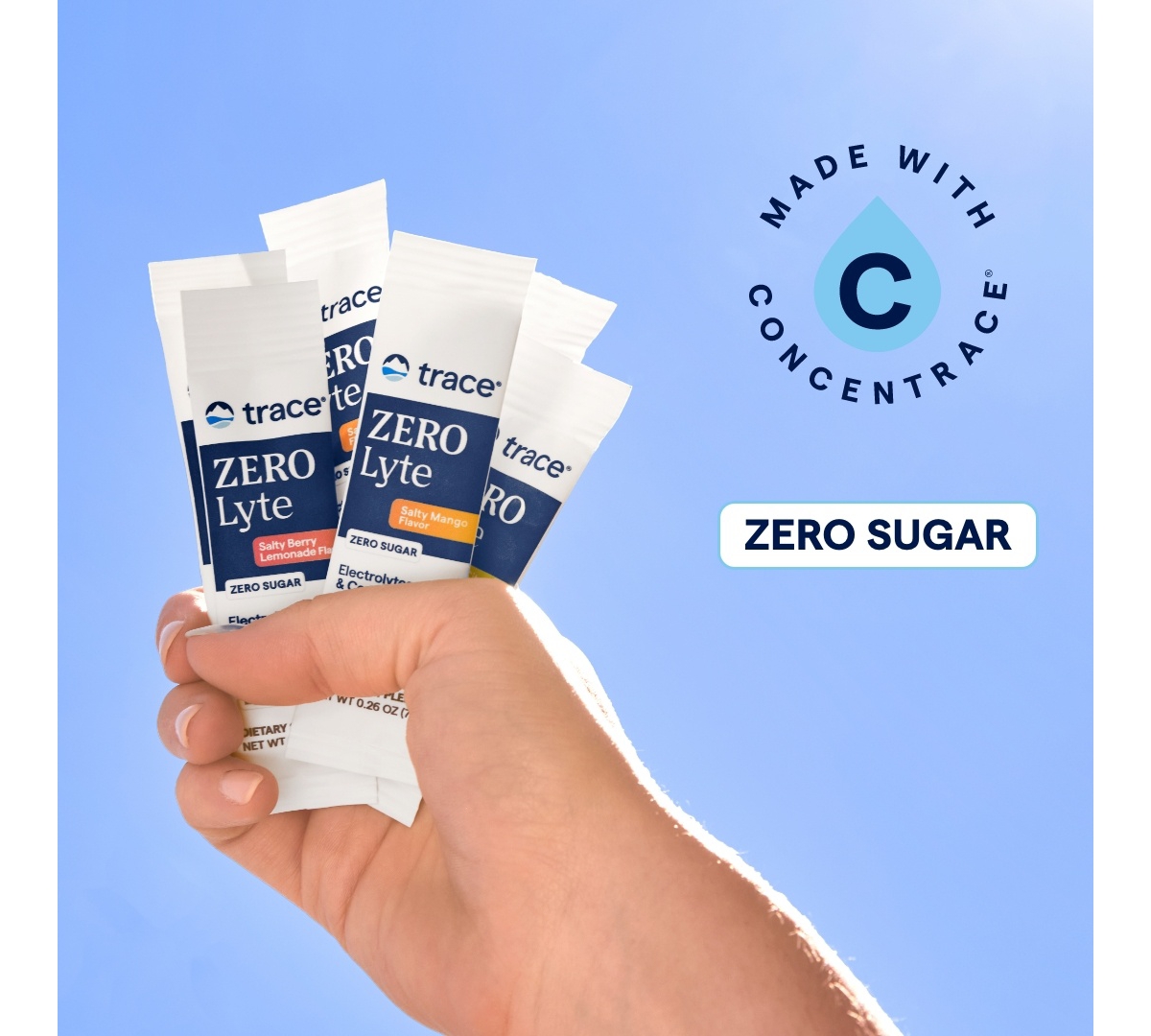 Trace Minerals ZeroLyte - Drink Mix Powder Supports Hydration & Energy - Aids Healthy Nerve & Muscle Function - Support Heart & Digestion Health