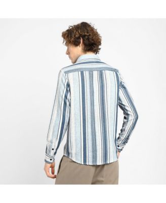 Men's Multitrack-Striped Shirt