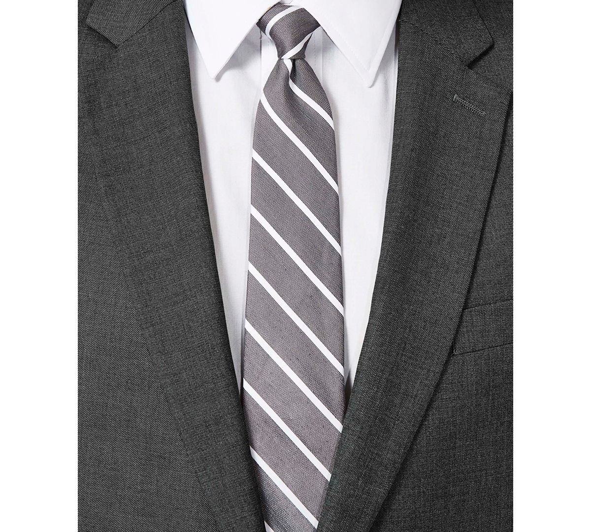Haggar Men's Big And Tall Classic Suit Separates Jacket In Gray