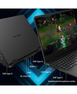 Omen Slim 16" Gaming Traditional Laptop Intel Core Ultra 7 255H 16GB RAM NVIDIA GeForce RTX 5060 512GB SSD Storage Windows 11 Home FHD+ 144Hz