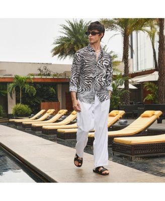 Men's Zebra-Kaleidoscopic Shirt