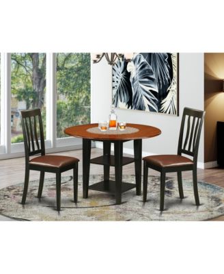 3 Pc. Small Size Dining Room Set