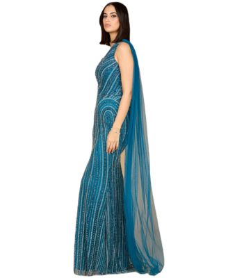 Women's One Shoulder Fitted Gown