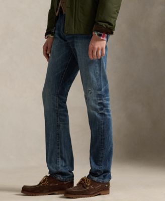 Men's Varick Slim Straight Distressed Jeans