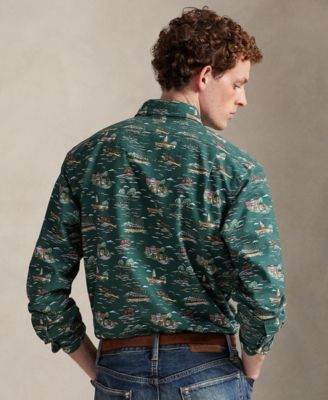 Men's Long-Sleeve Oxford Shirt