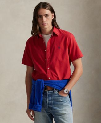 Men's Garment-Dyed Oxford Shirt