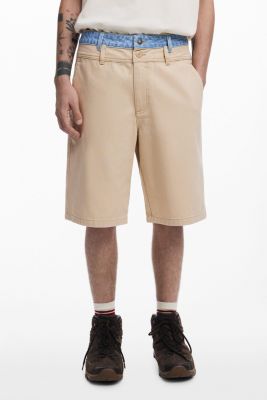 Men's Double-waist Bermuda shorts
