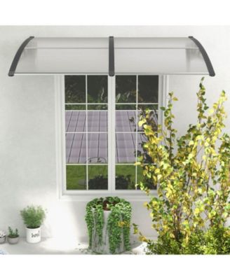  Patio Awning Canopy Outdoor Window Door Overhang Rain Snow Protection