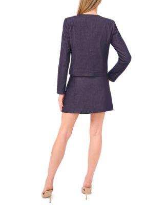 Women's Patch Pocket Long Sleeve Jacket