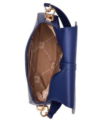 Convertible Strap Small Saddle Bag 