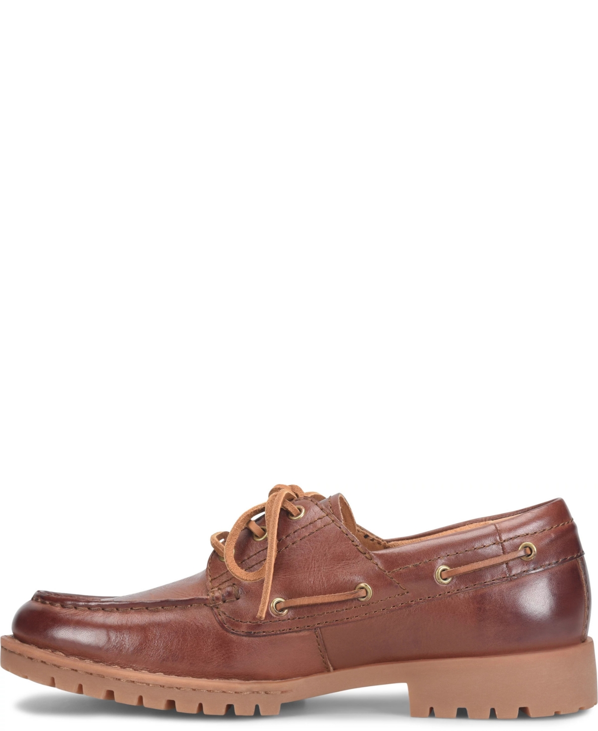 Born Men's Explorer Eye Boat Shoe In Brown