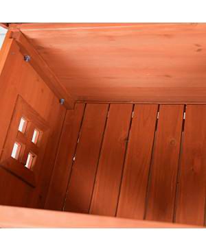 Waterproof Outdoor Indoor Cat House with Roof