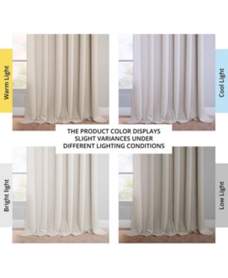 Extra Wide Room Darkening Curtain