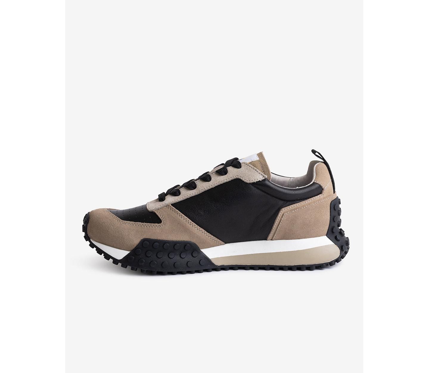 Мужские кроссовки FRESHY Smoove Trainer Fresh, цвет: Чёрный / Рыжевато-коричневый — фото 4