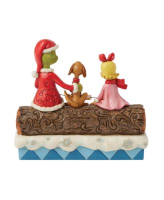 Grinch, Max and Cindy Roasting Figurine