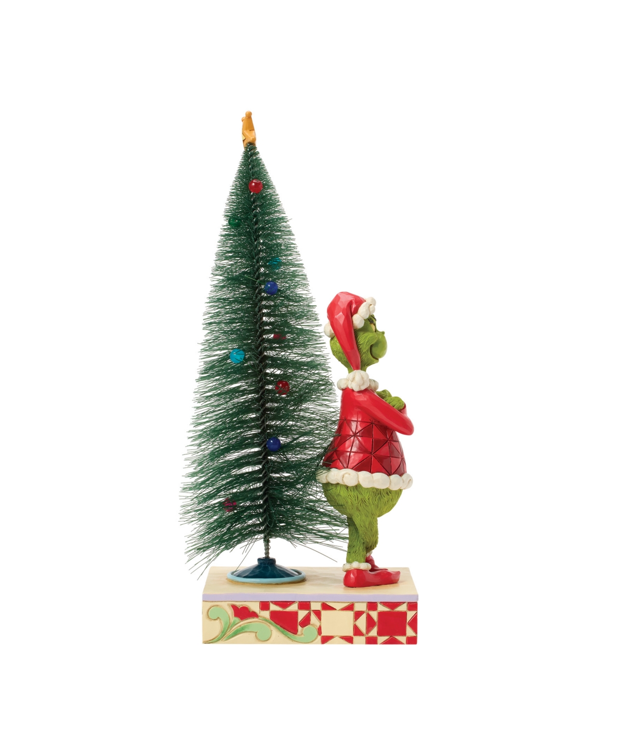 Jim Shore Grinch With Arms Crossed Figurine In Multi
