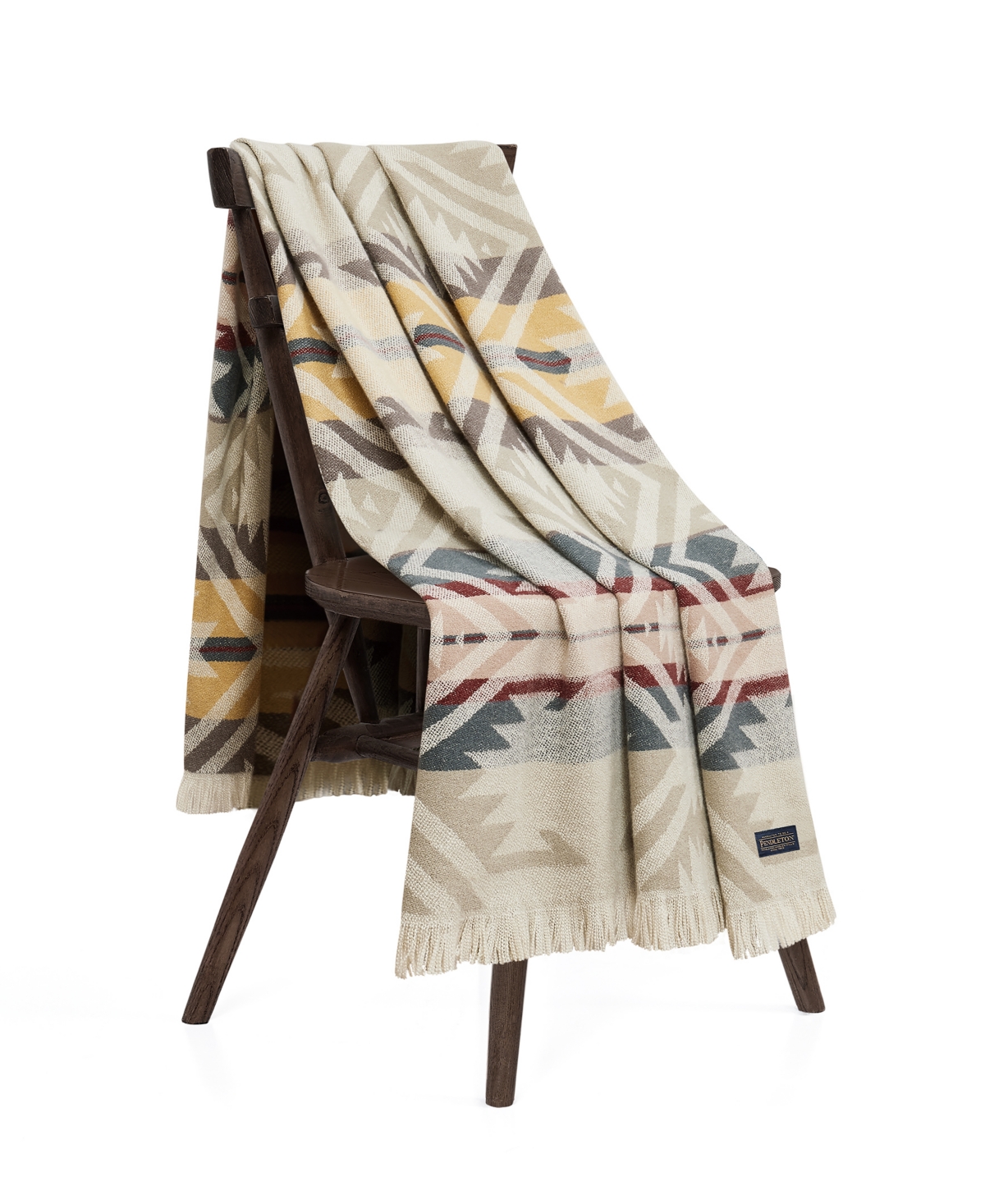 Pendleton White Sands Throw, 50" X 70" In White
