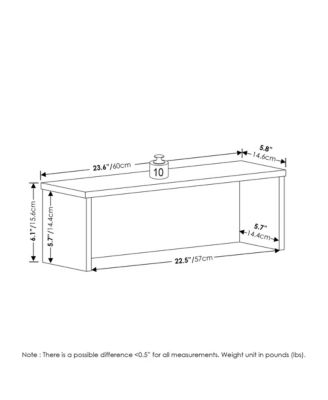 Stackable Space-Saving 23" Kitchen Shelf Organizer