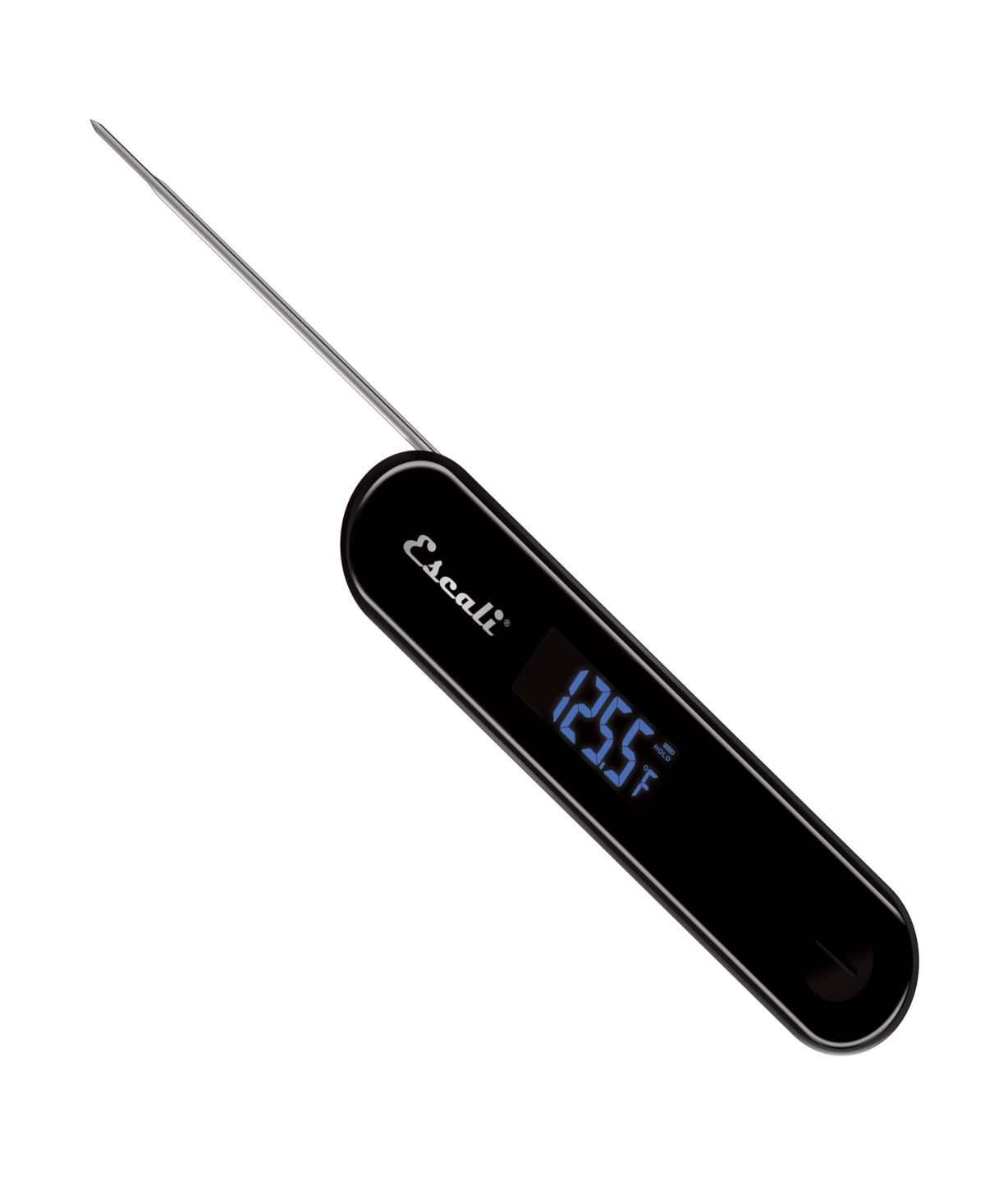 Escali Stelo Ipx7 Waterproof Compact Folding Thermometer In Black