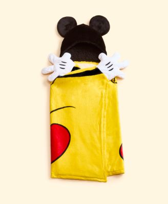 Kids Mickey Mouse Hooded Wearable Blanket, Macy's Exclusive