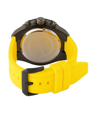 Men's 39899 Aviator Quartz Multifunction Black Dial Watch