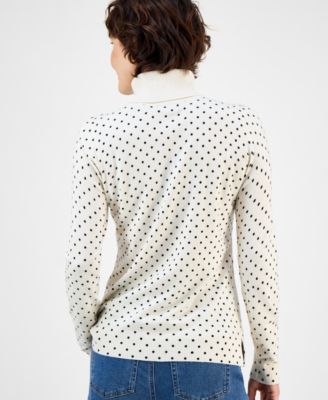 Women's Long-Sleeve Turtleneck Sweater, Created for Macy's
