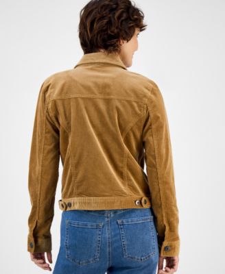 Women's Corduroy Classic Long-Sleeve Jacket, Created for Macy's
